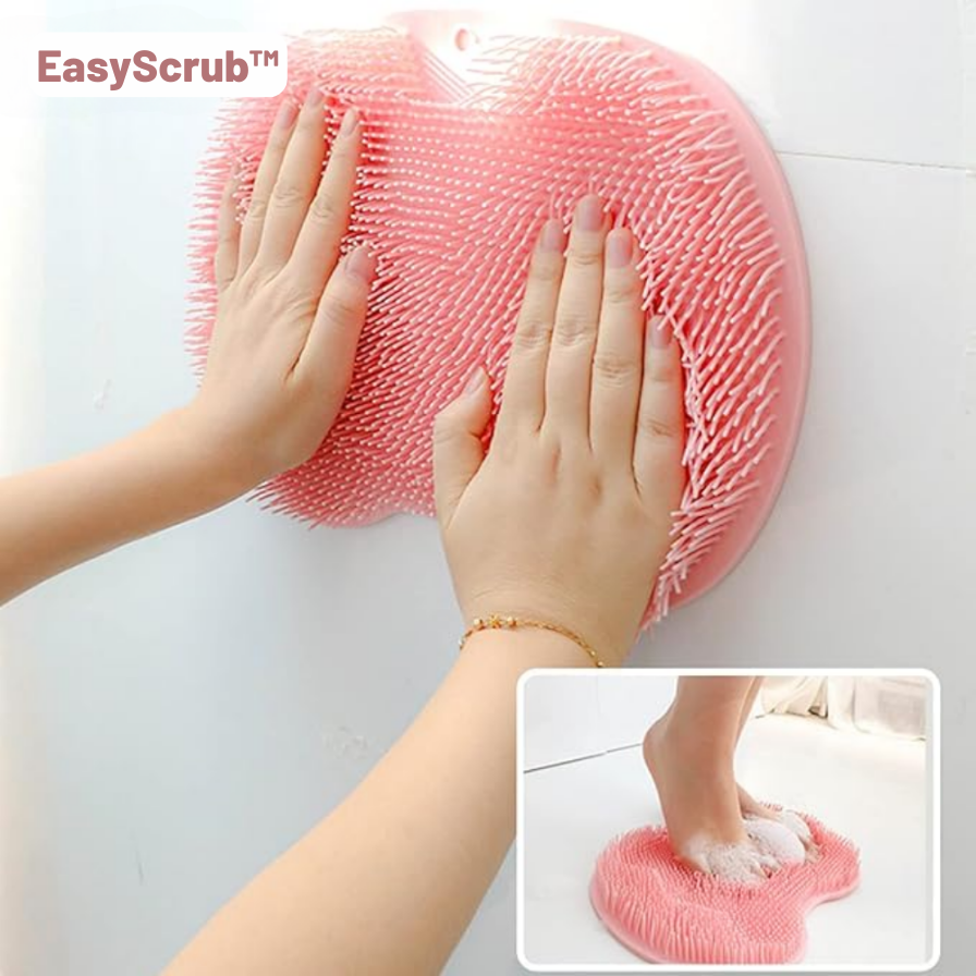 EasyScrub™ | Fodscrubber til Brusebadet | Fjerner 99% af snavs og døde hudceller allerede ved første brug!
