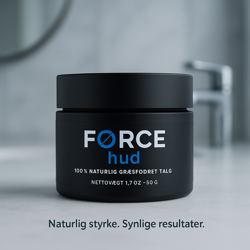 Force® Hud | Reducér synlige rynker og fine linjer på kun 3 uger – helt naturligt!