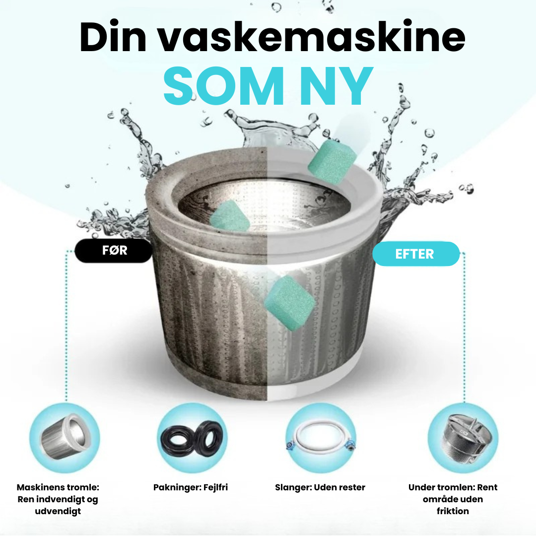 WashClean Pro™ Vaskemaskinerens Pro