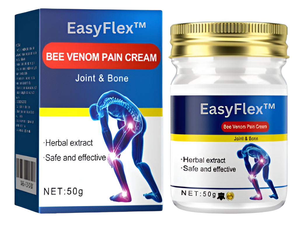 EasyFlex™ Creme | Fjern 93 % af ledsmerterne – mærk lindring på kun 3 dage!