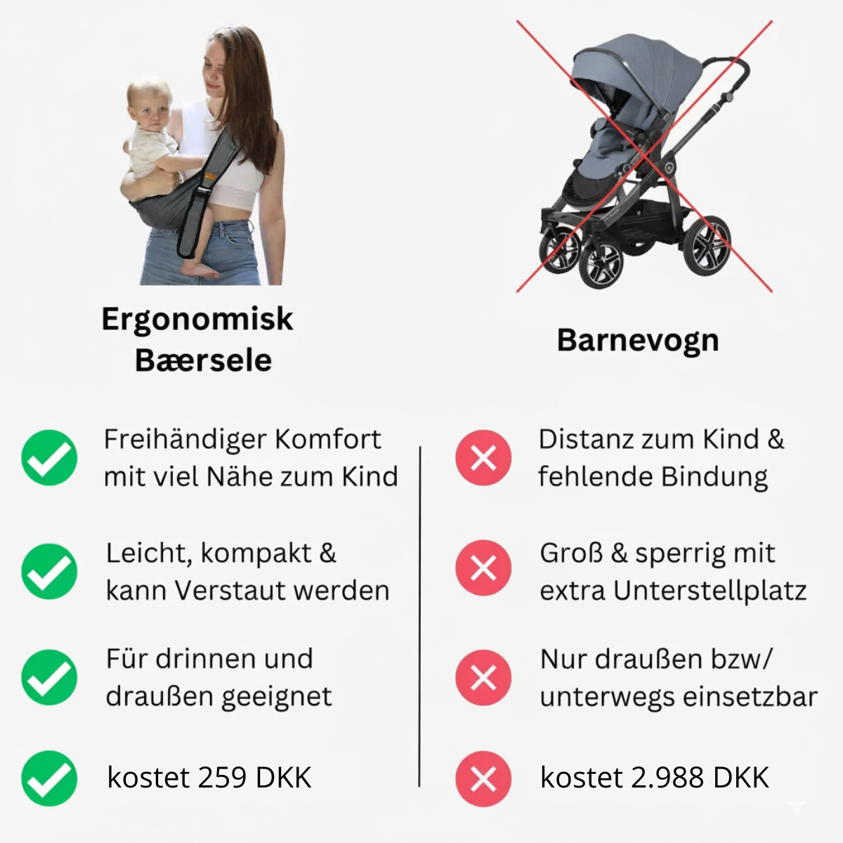 ErgoCarry™ – Ren frihed for dig & dit barn – Spar 50% nu