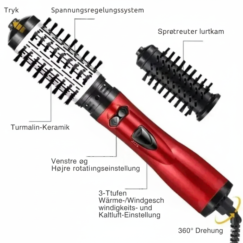 VoluSpin™ Pro – Roterende Air Styler