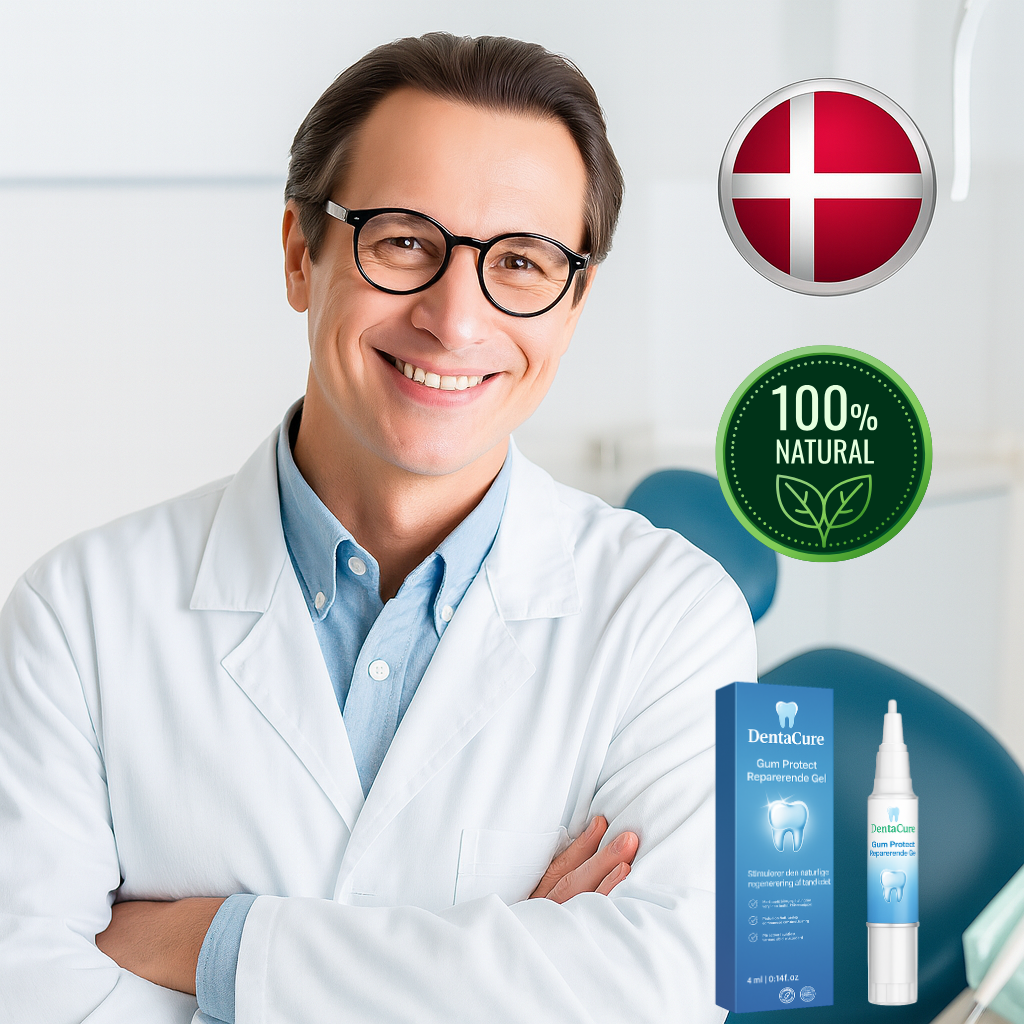 DentaCure® Reparerende Gel | Sundere tandkød og op til 95 % hvidere tænder, på kun 3 dage!