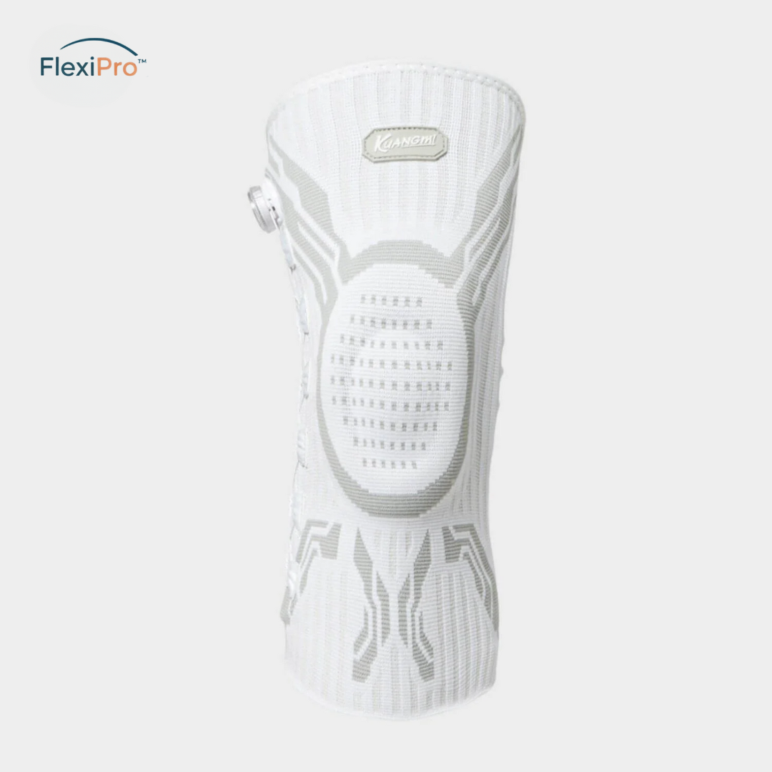 FlexiPro™ Knæbandage | Sportsbeskyttelse, Smertelindring & Maksimal Stabilitet