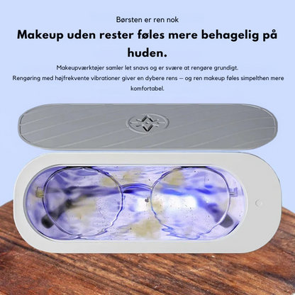 Luxora® Ultralydsrenser | Fjern snavs, bakterier og misfarvninger på få minutter – helt uden kemikalier!