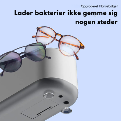 Luxora® Ultralydsrenser | Fjern snavs, bakterier og misfarvninger på få minutter – helt uden kemikalier!