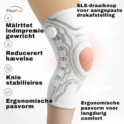 FlexiPro™ Knæbandage | Sportsbeskyttelse, Smertelindring & Maksimal Stabilitet