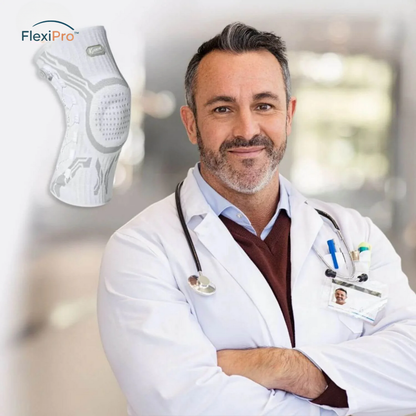 FlexiPro™ Knæbandage | Sportsbeskyttelse, Smertelindring & Maksimal Stabilitet