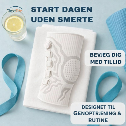 FlexiPro™ Knæbandage | Sportsbeskyttelse, Smertelindring & Maksimal Stabilitet