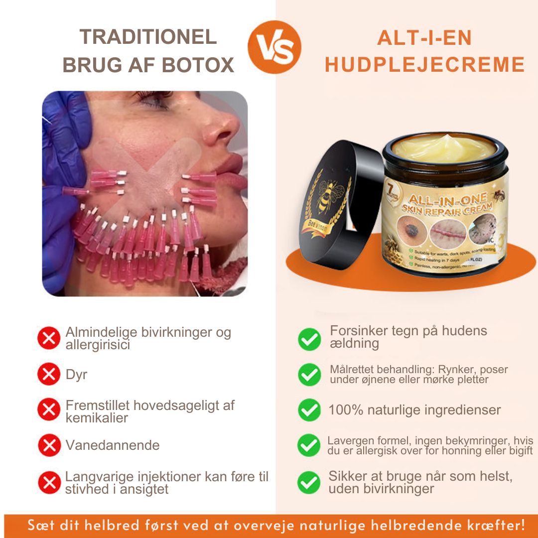 SkinRepair™ - Botox alt-i-en reparationscreme mod bigift - 1+1 GRATIS