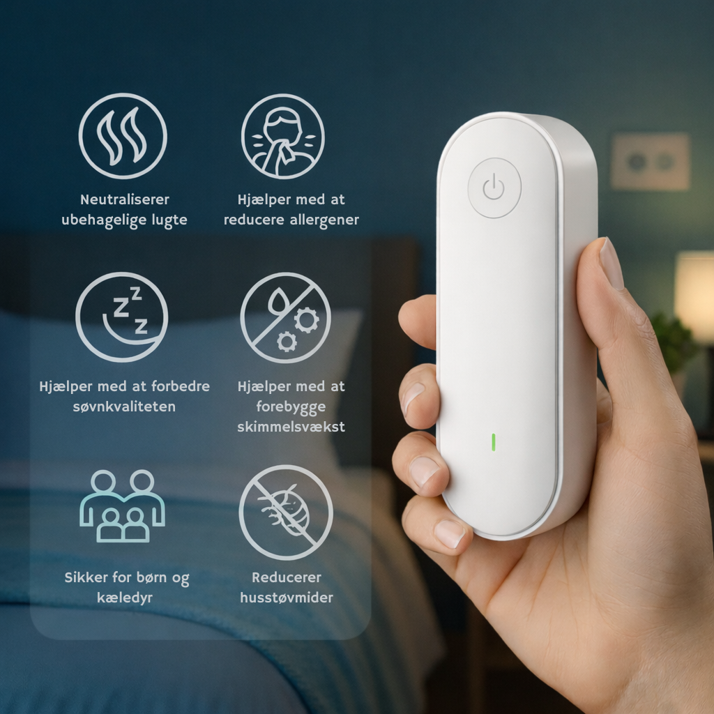 AirMite™ – Renere morgener og et sundere hjem