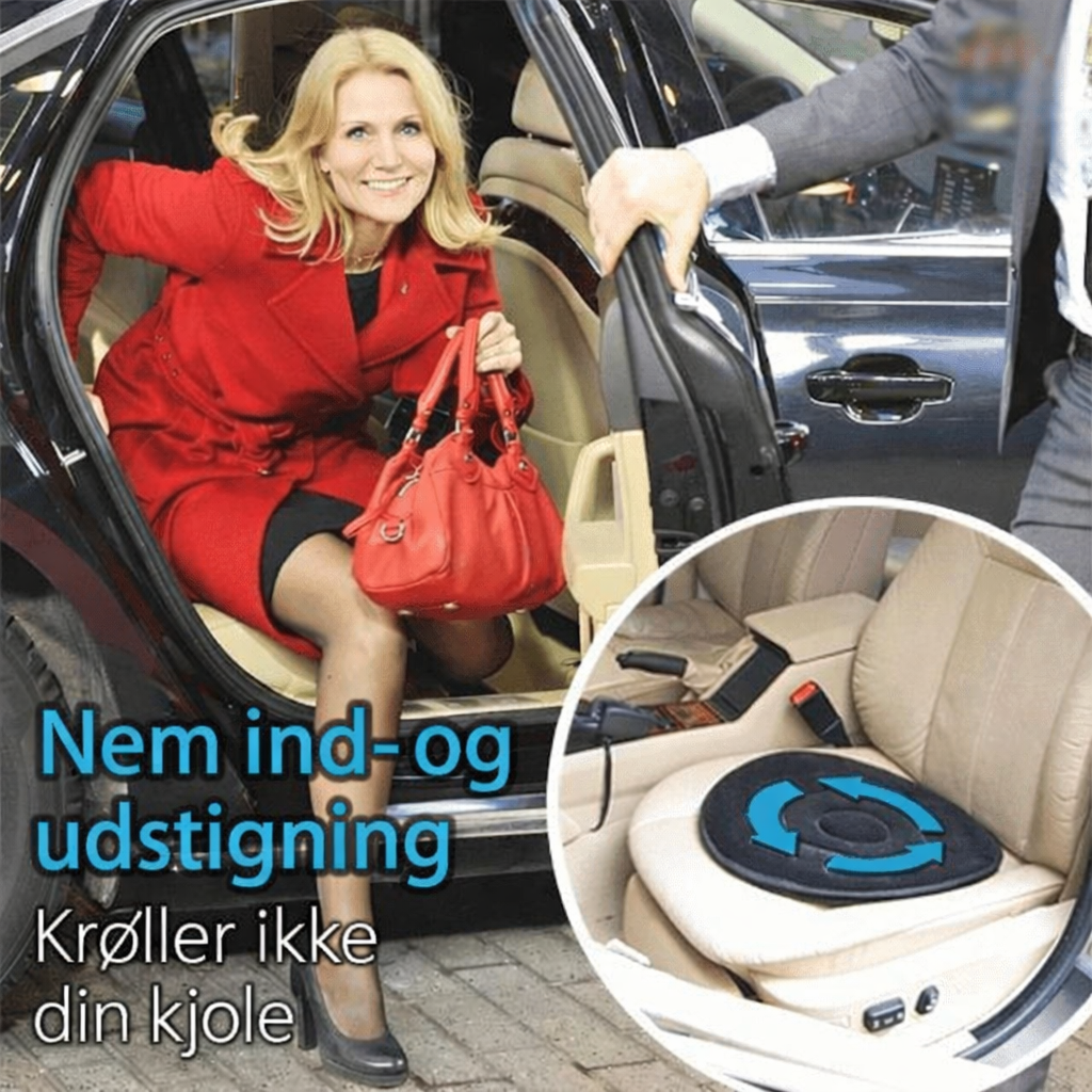SpinSeat™ – 360° Drejepude for Nem Ind- og Udgang