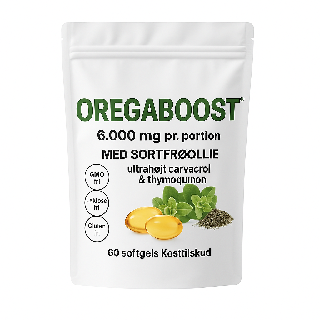 OregaBoost® | Fjern 93% af skjulte parasitter og vira på kun 7 dage