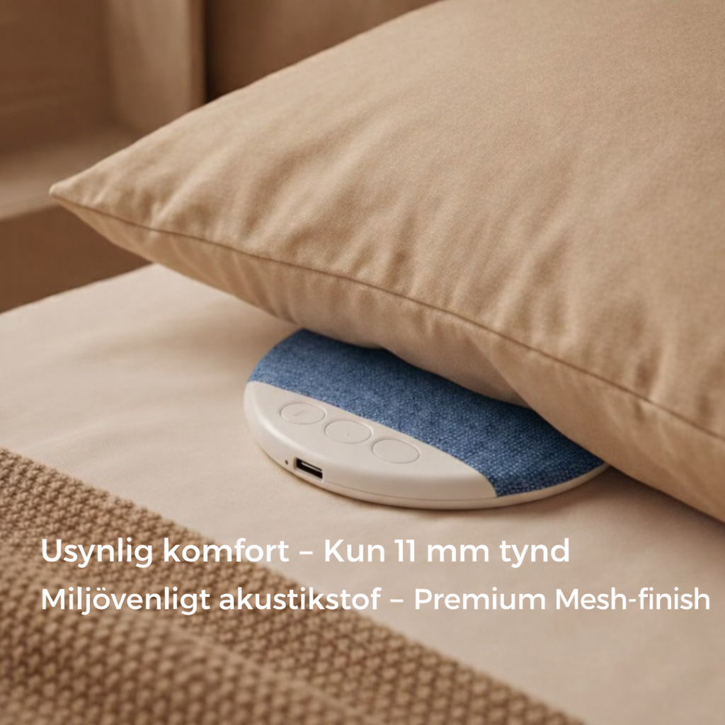 DreamWave™  Din private lydverden under puden 🌙