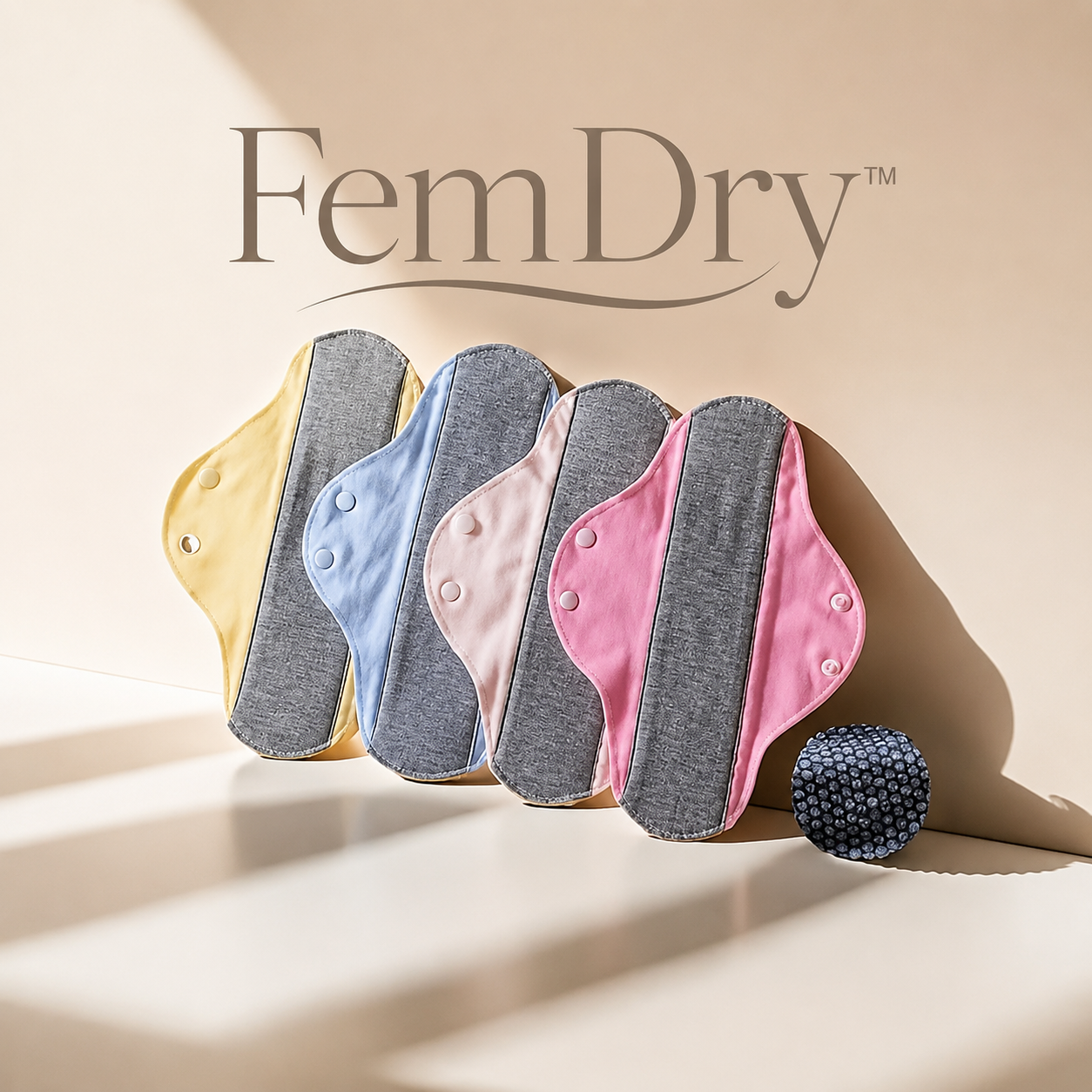 FemDry™ Genanvendelige Grafen Inkontinensindlæg