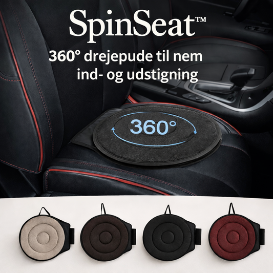 SpinSeat™ – 360° Drejepude for Nem Ind- og Udgang