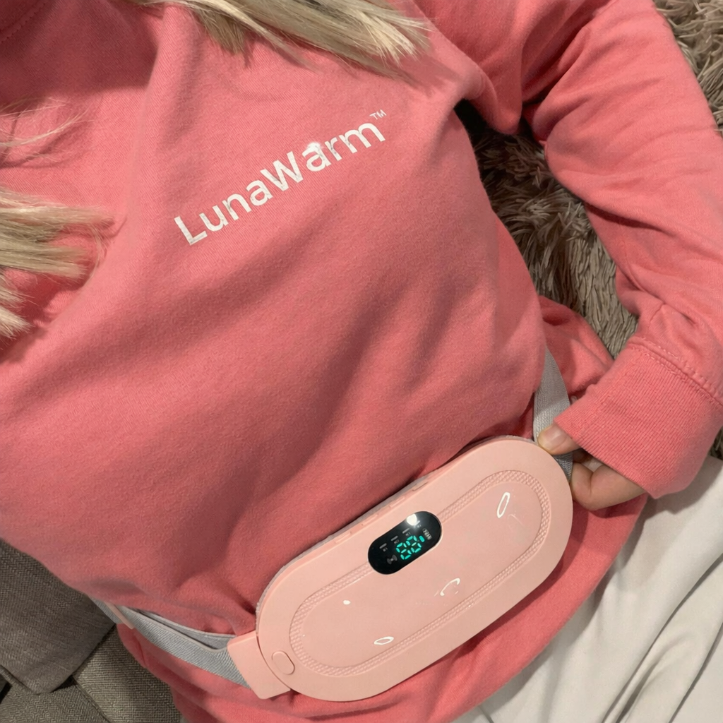 LunaWarm™ – Naturlig lindring af menstruationssmerter med varme & massage