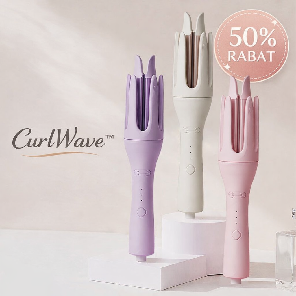 CurlWave™ – Automatisk Krøllejern til Perfekte Krøller