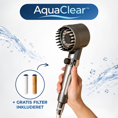 📢📢 50% RABAT NU✨🔥 AquaClear™ – Renere vand til sundere hår og hud