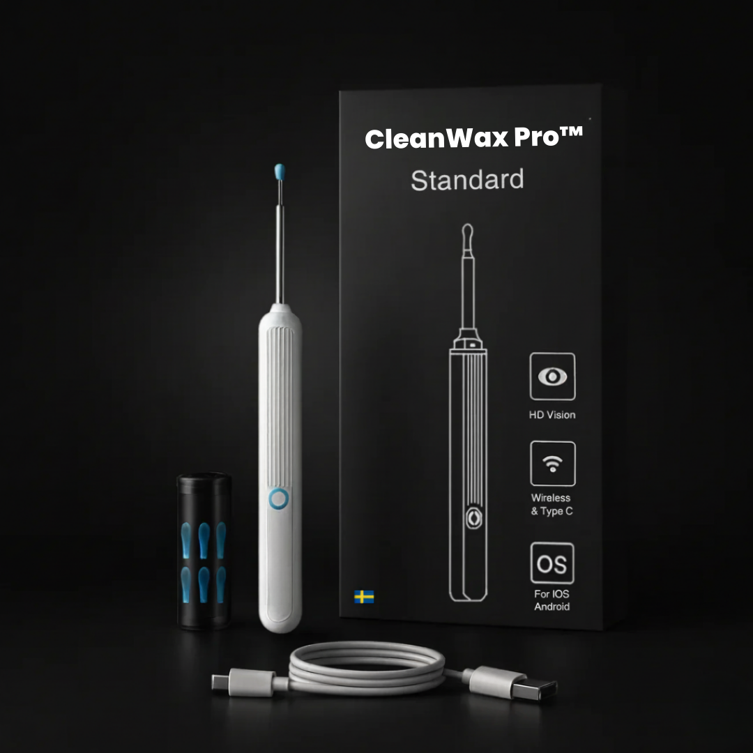 CleanWax Pro™ - Smart ørerensning med avanceret teknologi