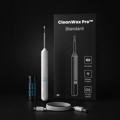 CleanWax Pro™ - Smart ørerensning med avanceret teknologi