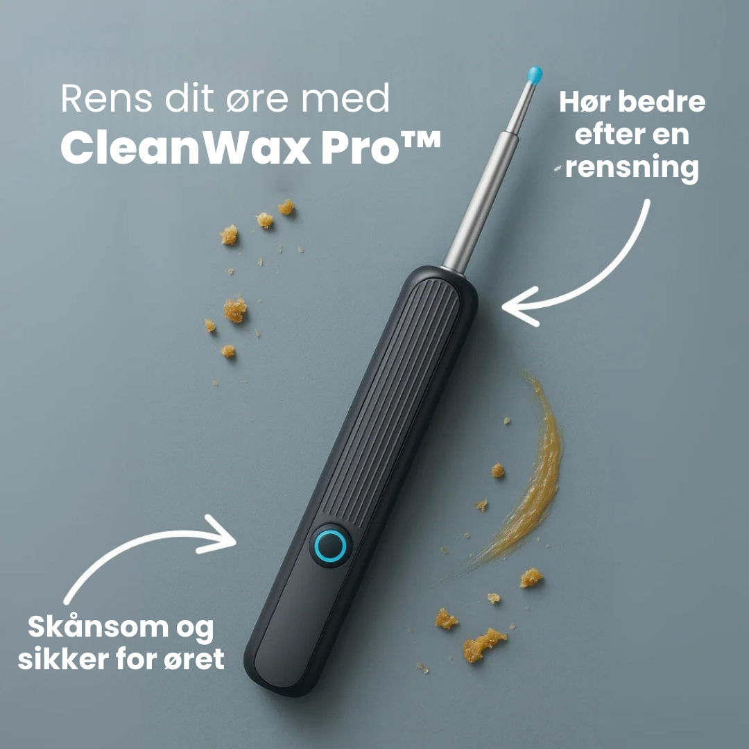 CleanWax Pro™ - Smart ørerensning med avanceret teknologi