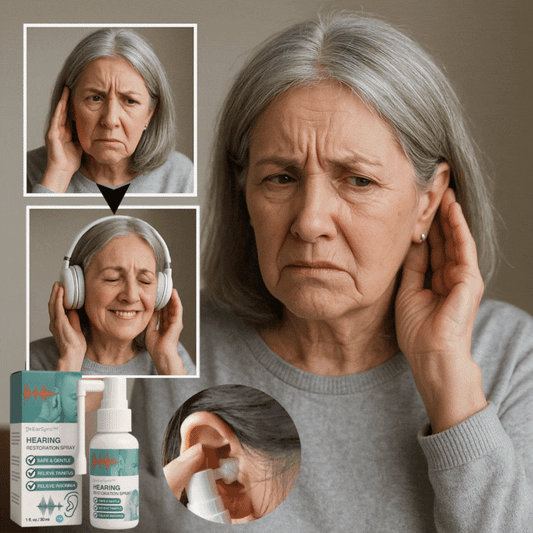 EarClear™ Hørespray | Eliminér 99 % af øreproblemer – og genopret din naturlige, skarpe hørelse på bare 7 dage!