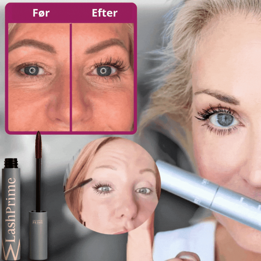 LashPrime™ | Stærkere, fyldigere og sundere vipper