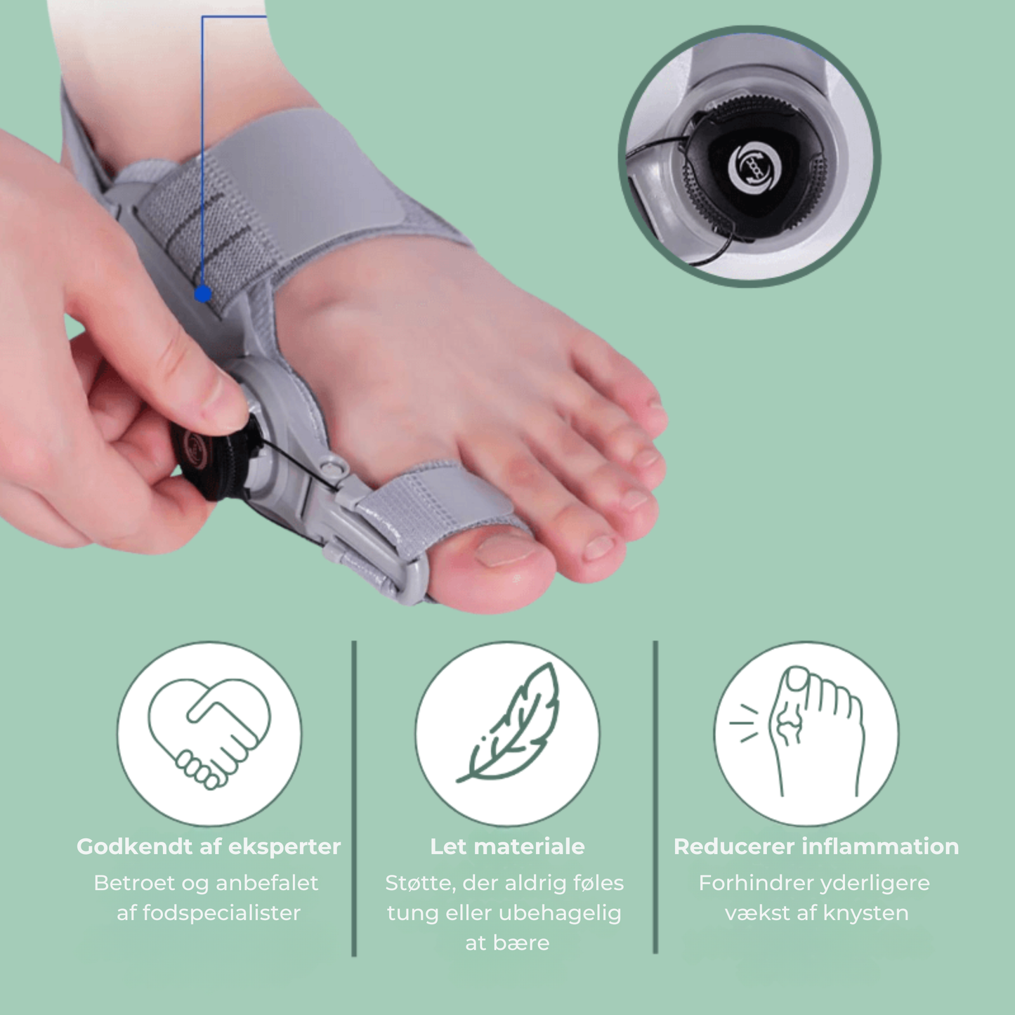 ValgusPro™ – Målrettet lindring og korrektion af Hallux Valgus