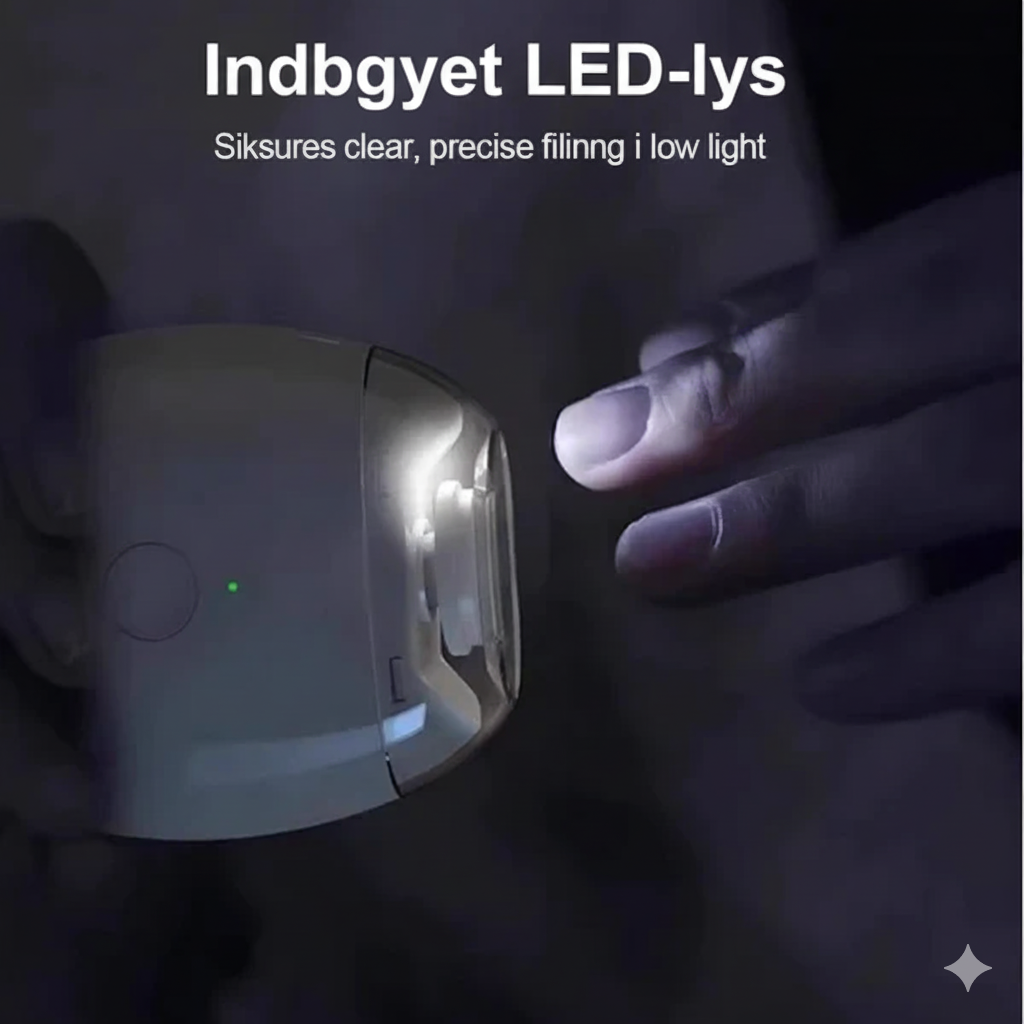 🔥 Så længe lager haves – 50 % rabat! 🎉 NailClip Pro™ – Automatisk & sikker neglefil til voksne og børn