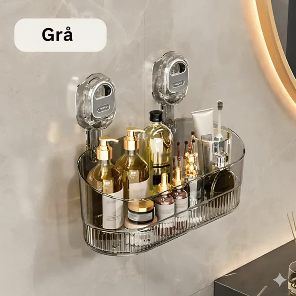 GripShelf™ | Compact Opbergsysteem met Drainagegat