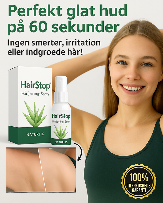 HairStop™ – Slip for indgroede hår og besværlig daglig barbering!- 1+1 GRATIS