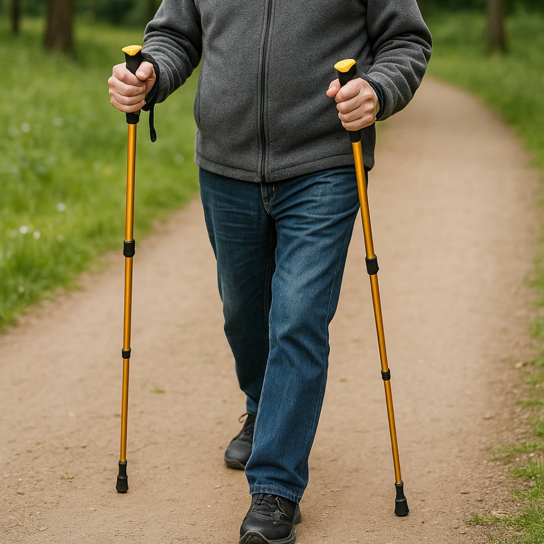 EasyStep™ Sammenklappelige Vandrestave