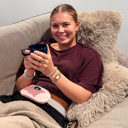 LunaWarm™ – Naturlig lindring af menstruationssmerter med varme & massage