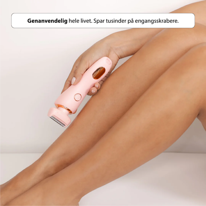 SilkeGlide™ barbermaskine – Skånsom barbering med silkeblød finish, hver gang