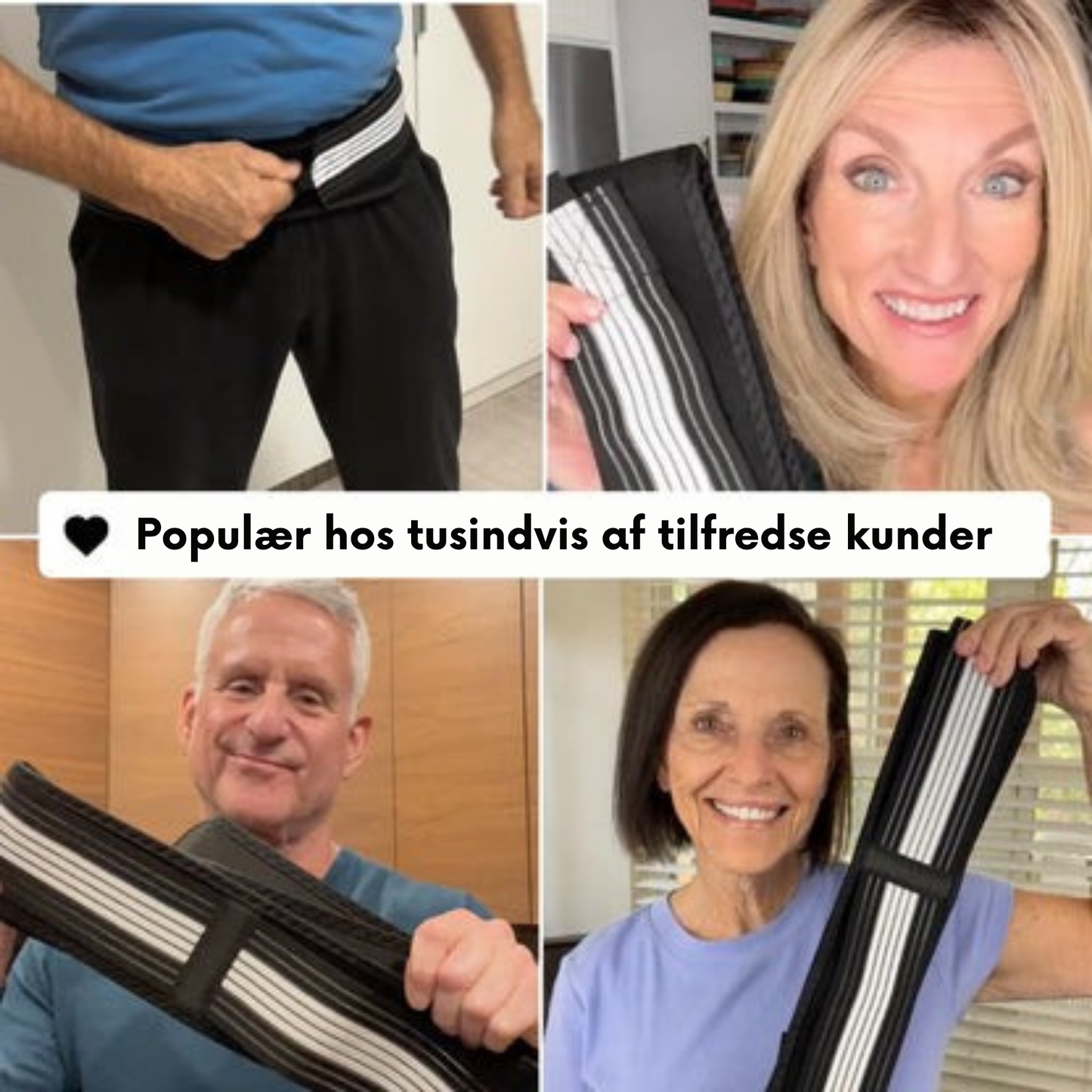 OrthoFlex™ | Det Ultimative Bælte mod Ryg- og Iskias Smerter