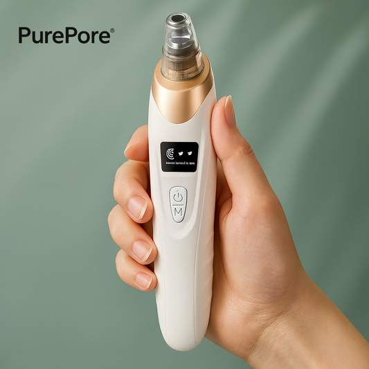 PurePore® | Slip af med tilstoppede porer på få minutter – uden at skade huden!
