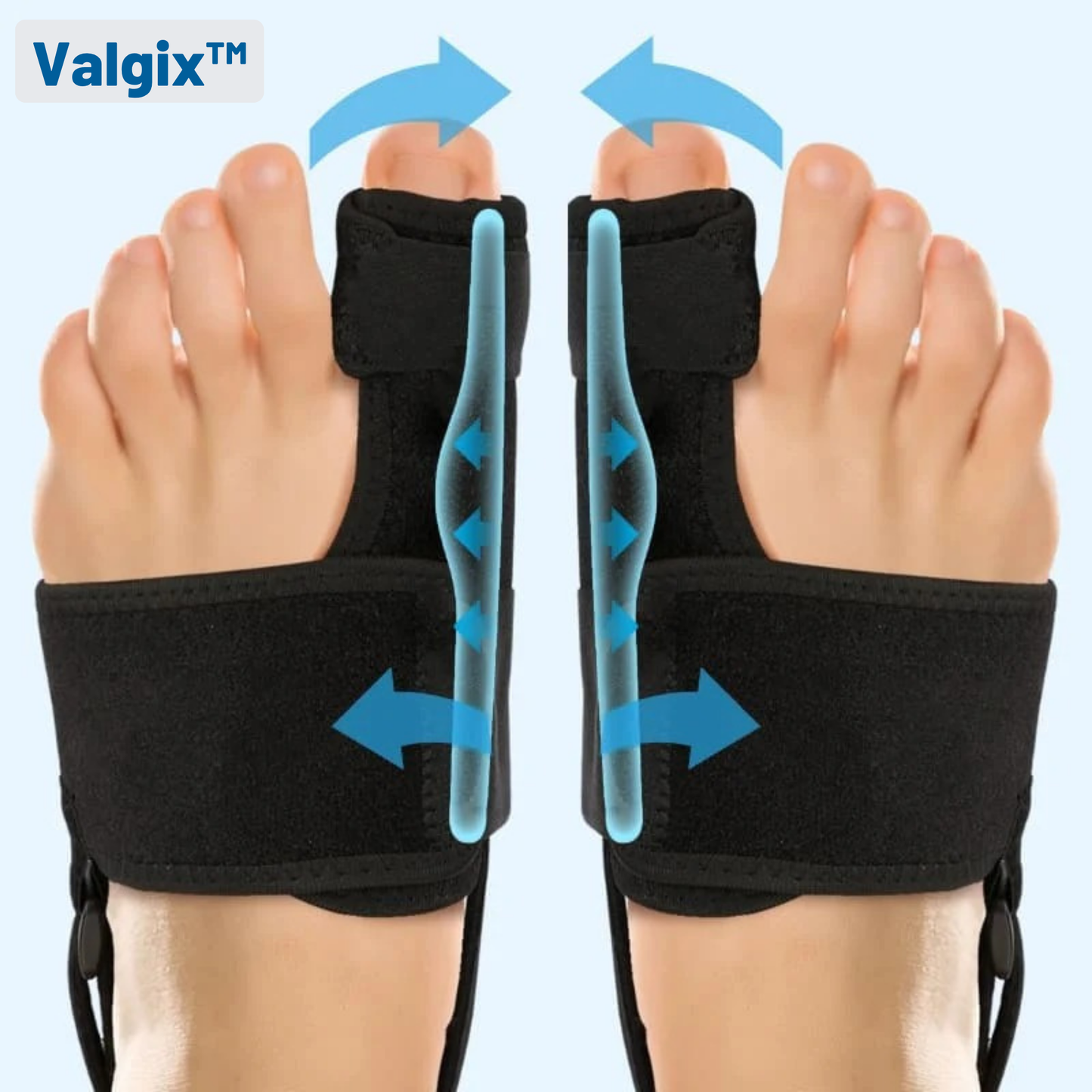 Valgix™ | Gå frit igen – retter smertefulde knyster naturligt uden operation