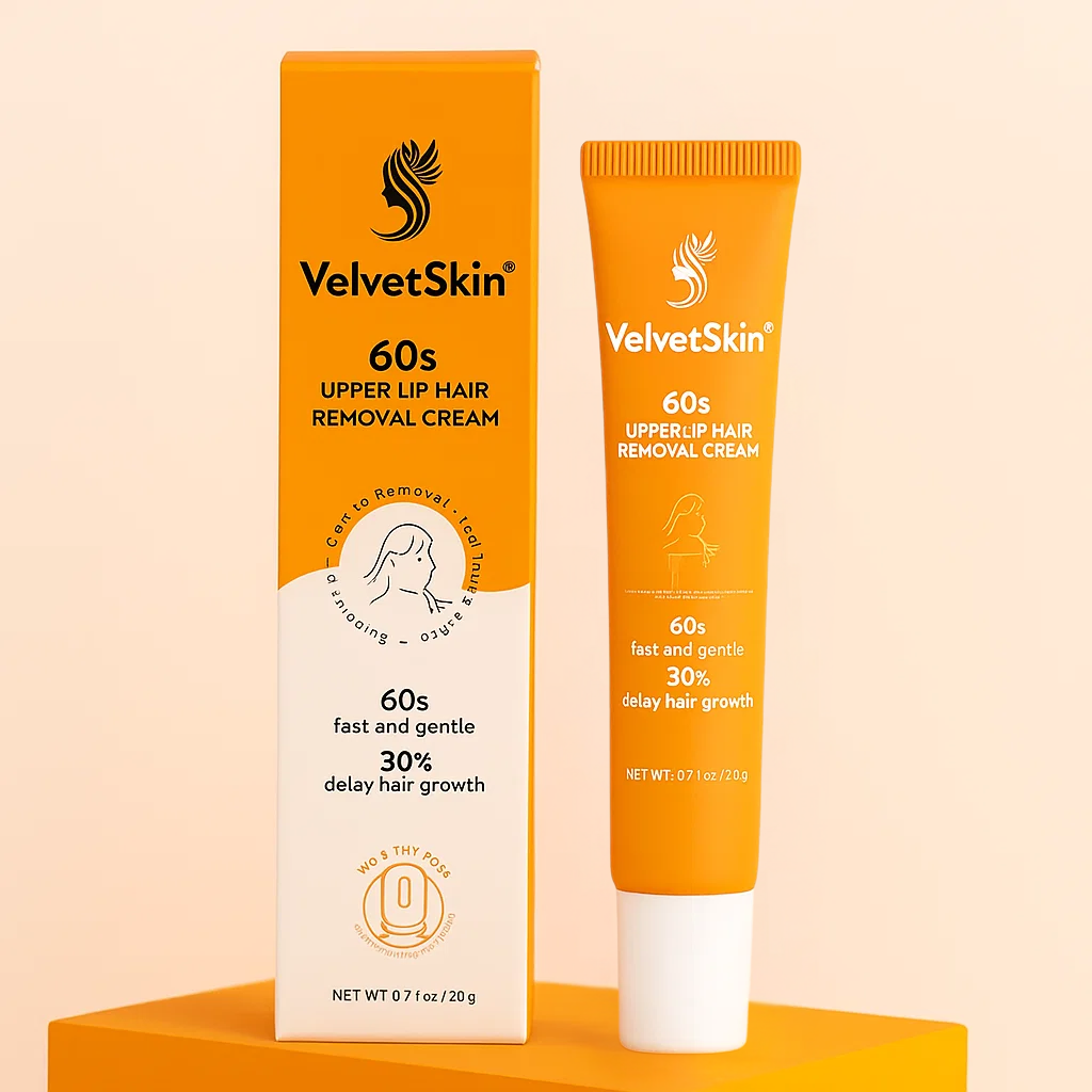 VelvetSkin® | Fjern 97 % af ansigtshåret på bare 4 dage – ingen barbering, voksning eller irritation mere!