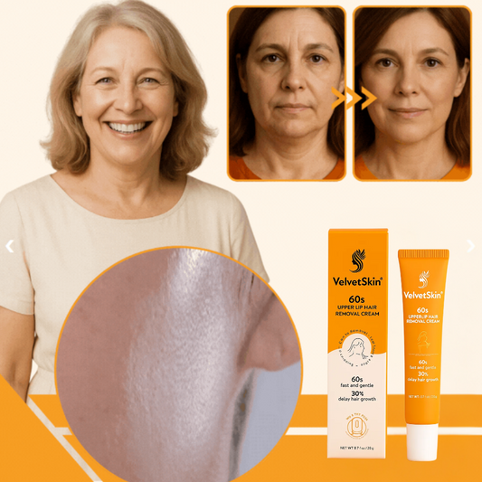 VelvetSkin® | Fjern 97 % af ansigtshåret på bare 4 dage – ingen barbering, voksning eller irritation mere!