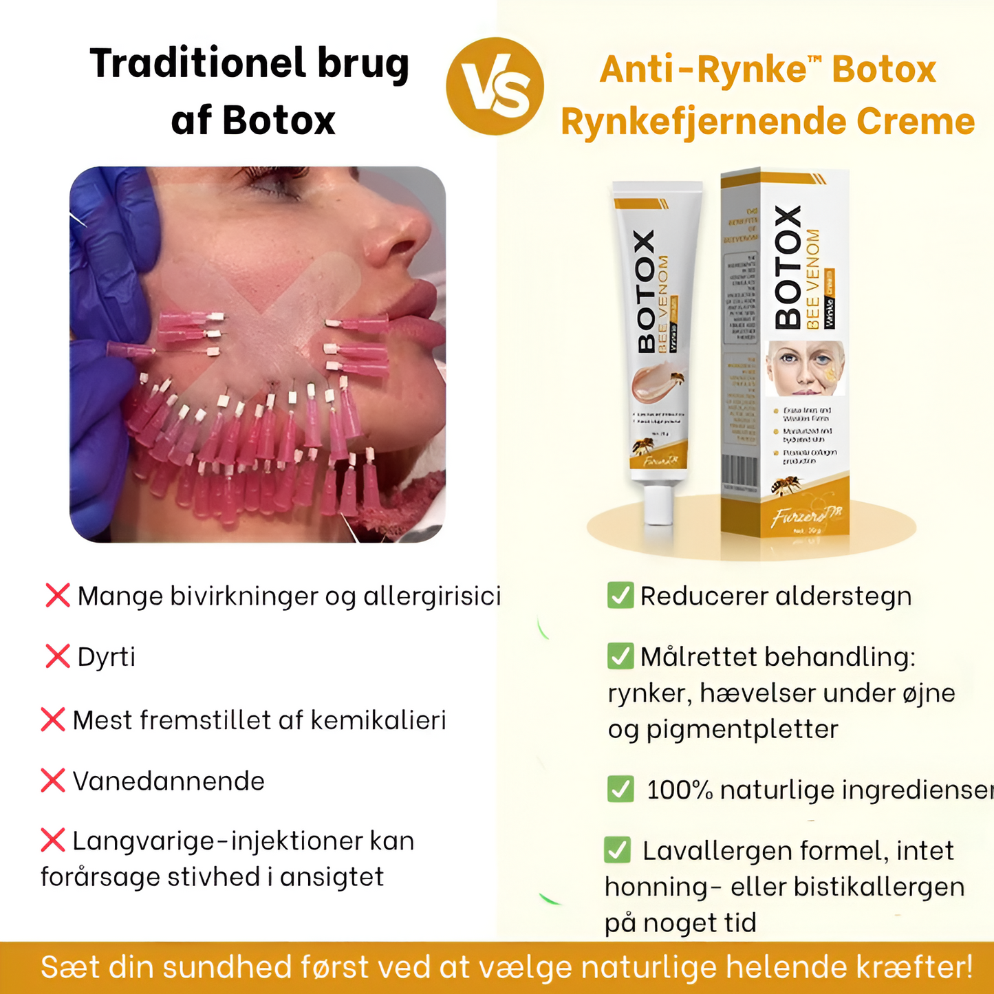 Anti-Rynke™ | Botox Rynkefjernende Creme