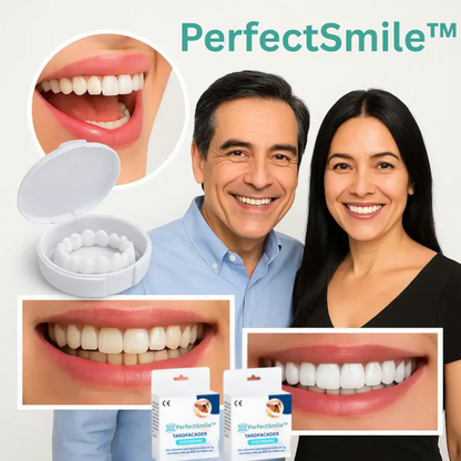 PerfectSmile™ Tandfacader | Smukke, hvide tænder på kun 60 sekunder! | 1+1 GRATIS