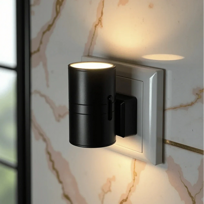 LumiPlug™  Den nemme stikkontakt-natlampe til rolige og trygge aftener