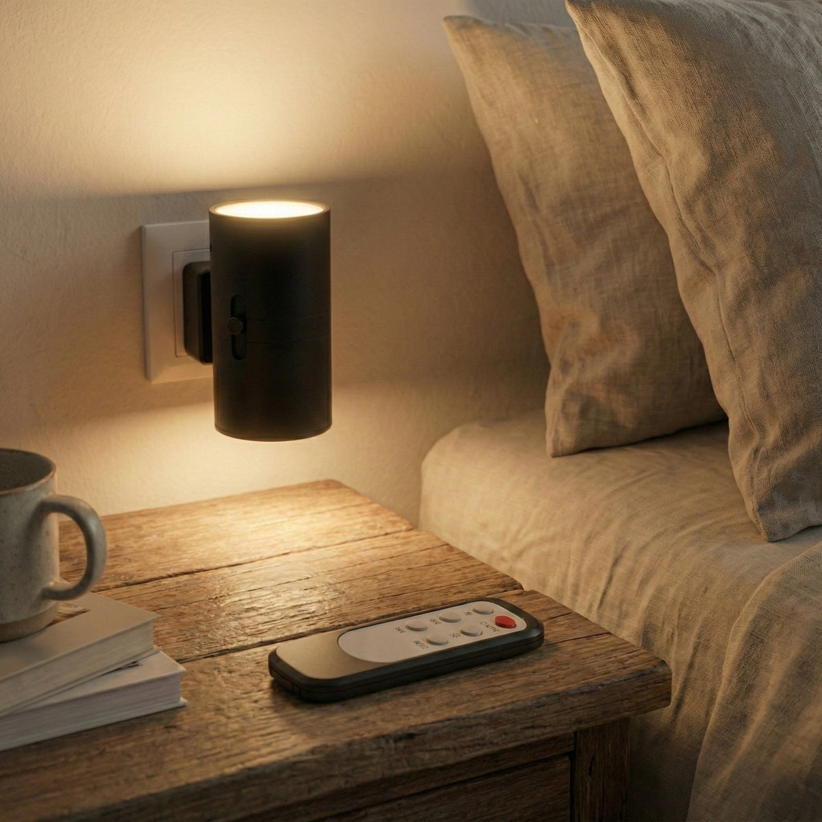 LumiPlug™  Den nemme stikkontakt-natlampe til rolige og trygge aftener