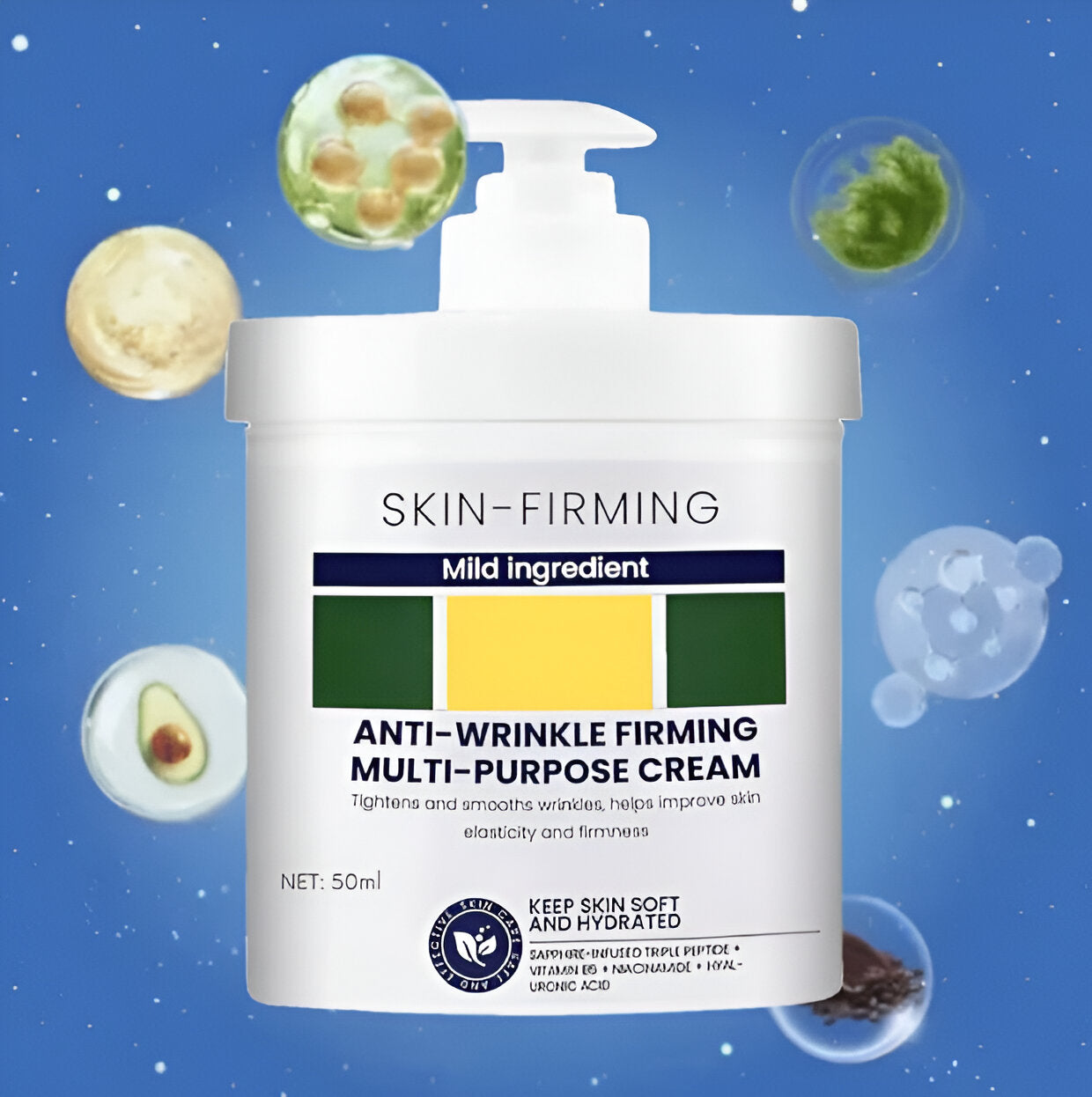 SkinFirm® | Opstrammende & Rynke-reducerende Creme