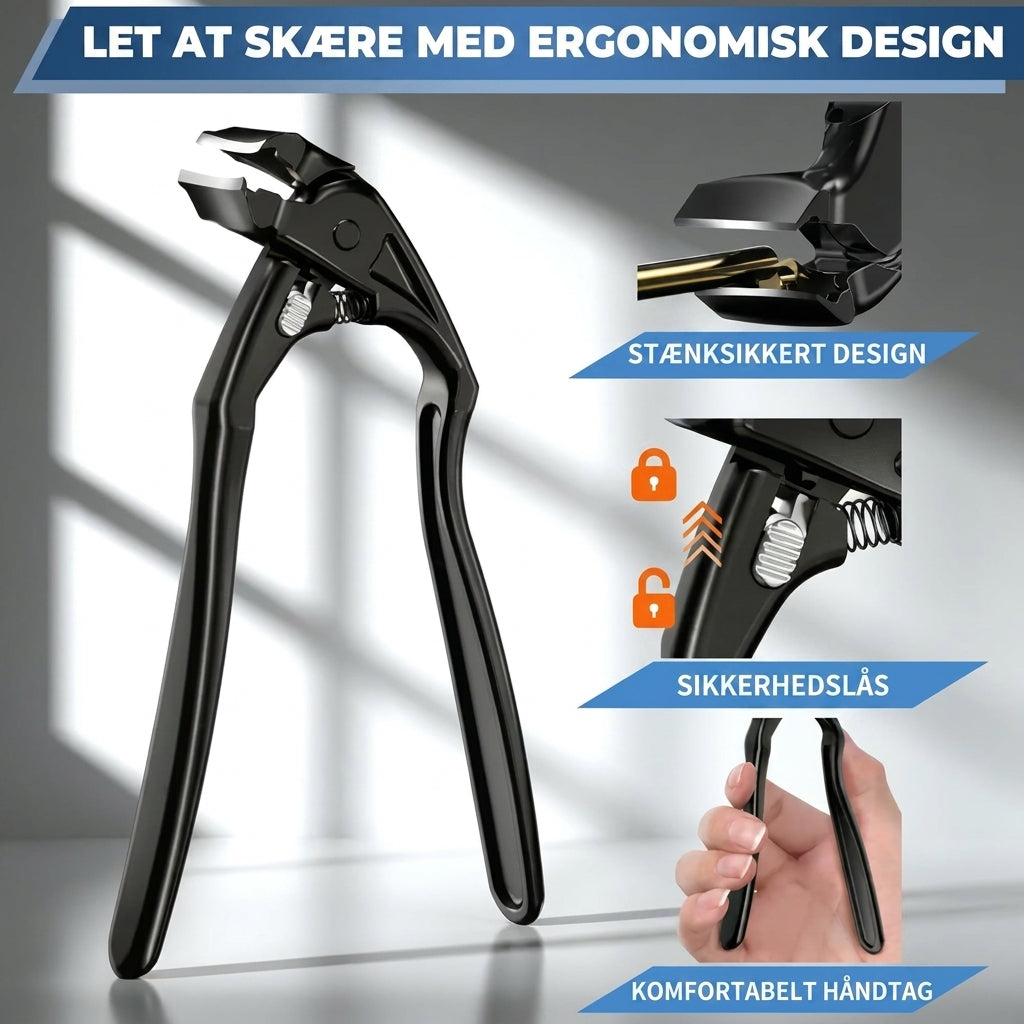 📢📢 50% RABAT NU✨🔥 ErgoClip™ Ergonomisk buet negleklipper – til tykke negle, nedgroede negle og nem klipning